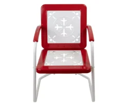 Northlight Retro Tulip Square Metal Patio Armchair -RAZOR COSCO SHOP 810612965 A0 3