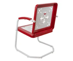 Northlight Retro Tulip Square Metal Patio Armchair -RAZOR COSCO SHOP 810612965 A0 4