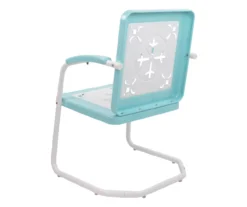 Northlight Retro Tulip Square Metal Patio Armchair -RAZOR COSCO SHOP 810612966 A0 4