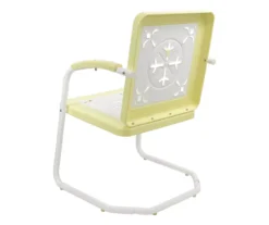 Northlight Retro Tulip Square Metal Patio Armchair -RAZOR COSCO SHOP 810612967 A0 4