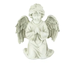 15" Kneeling In Prayer Cherub Statue