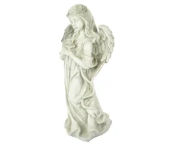 17" Peaceful Angel Holding Rose Statue -RAZOR COSCO SHOP 810616750 A0 4