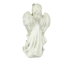 17" Peaceful Angel Holding Rose Statue -RAZOR COSCO SHOP 810616750 A0 5