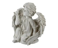 10" Angel With Bird Statue -RAZOR COSCO SHOP 810616763 A0 3