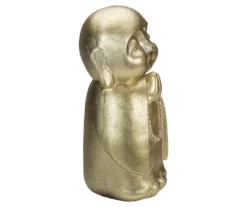 11.5" Bronze Finish Buddhist Monk Statue -RAZOR COSCO SHOP 810616768 A0 4