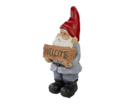 16" 'Welcome' Gnome Statue -RAZOR COSCO SHOP 810616776 A0 5