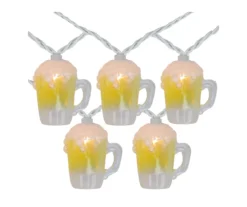 Northlight Beer Mug Light Set, 10-Lights